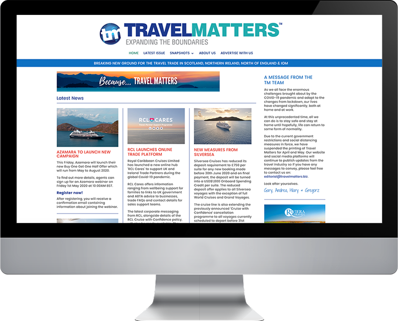 Travel Matters website